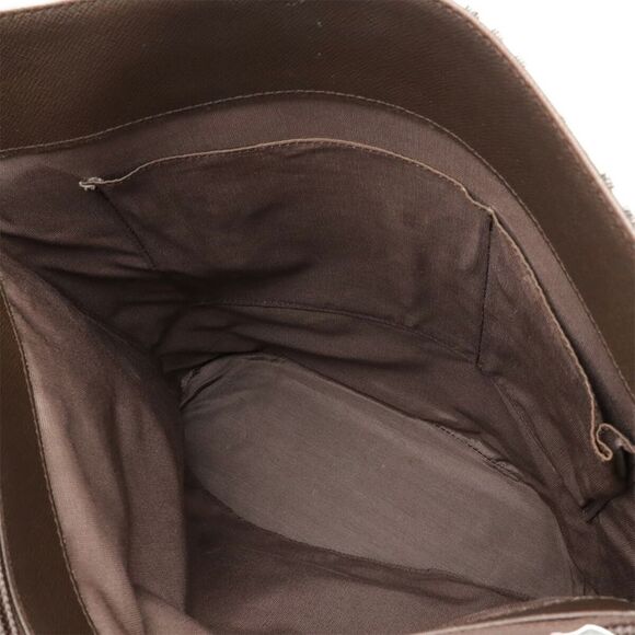 Burberry Check Canvas Leather 2way Bag - Picture 6 of 9